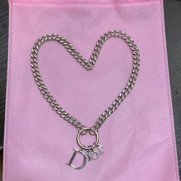 ❤️ Dior Cuban Link Chain Necklace ❤️ - Picture 3 of 7